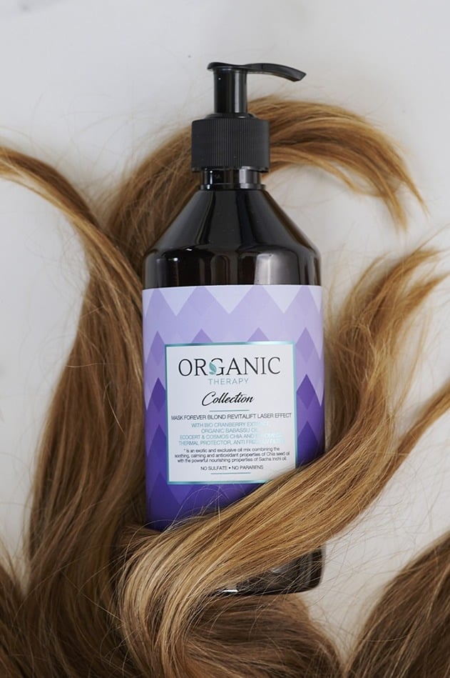 Organic Mask Forever Blond | Nutrición e iluminación para rubios | SOS Hair Spa